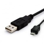 Obrzok produktu 4World Kabel USB 2.0 MICRO 5pin,  AM  /  B MICRO 0.8m