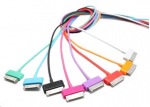 Obrzok produktu 4World Kbel USB 2.0 pre iPad / iPhone / iPod prenos dt / nabjanie 1.0m biely