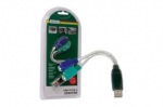 Obrzok produktu Konvertor DIGITUS USB na PS / 2,  2xMiniDin6 / F,  USB