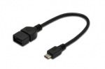 Obrzok produktu USB adapter cable,  OTG,  micro B / M - A / F