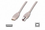 Obrzok produktu Cable USB2, 0 A m  /  B m dl.3, 0m - beige