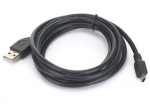 Obrázok produktu Gembird kábel USB 2.0, A na mini B 5pin, 1,8m 