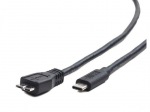 Obrzok produktu Gembird USB 3.0 kbel to type-C (BM / CM),  1m,  iern