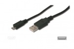 Obrzok produktu ASSMANN USB 2.0 HighSpeed Connection Cable USB A M (plug) / microUSB B M (plug) 1m