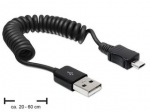 Obrzok produktu Delock kbel USB 2.0, A na B Micro, 0,6m