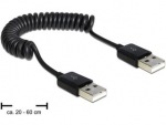Obrzok produktu Delock kbel USB 2.0, A na A, 20-60cm