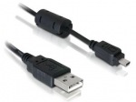 Obrzok produktu Delock kbel USB 2.0, A na mini 8pin (Nikon) UC-E6, 1,8m