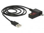Obrzok produktu Delock kbel USB 2.0 A samec > Micro-B samec s LED indiktorom pre Volt / Amper