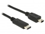 Obrzok produktu Delock Cable USB Type-C 2.0 male > USB 2.0 type Mini-B male 1m black