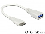Obrzok produktu Delock OTG Cable Micro USB 3.0 > USB 3.0-A female