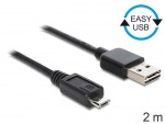 Obrzok produktu Delock Cable EASY-USB 2.0-A male > Micro USB 2.0 male 2 m