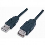 Obrzok produktu Manhattan kbel USB 2.0, predlovac, 0,5m