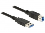 Obrzok produktu Delock Cable USB 3.0 Type-A male > USB 3.0 Type-B male 0.5 m black