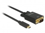 Obrzok produktu Delock Cable USB Type-C male > VGA male (DP Alt Mode) Full HD 1080p 1m black
