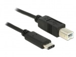 Obrzok produktu Delock Cable USB Type-C 2.0 male > USB 2.0 Type-B male 1m black