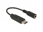 Obrzok produktu Delock Audio Adapter USB Type-C male > Stereo Jack female 14 cm