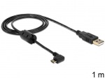 Obrzok produktu Delock Cable USB-A male > USB micro-B male angled 270