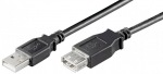 Obrzok produktu Techly Hi-Speed USB 2.0 predlovac kbel A-A M / F 30cm ierny