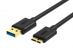 Obrzok produktu Unitek kbel USB 3.0 - micro USB,  1.0m; Y-C461GBK