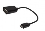 Obrzok produktu Sandberg adaptr OTG Micro USB samec > USB samica,  ern