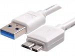 Obrzok produktu Sandberg synchronizan a napjac kbel,  Micro USB 3.0,  1m,  biely