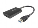 Obrzok produktu Sandberg adaptr USB 3.0 samec > VGA samica,  ierny