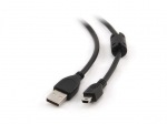 Obrzok produktu Natec kbel USB 2.0, A na mini B 5 pin, 0,3m