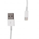 Obrzok produktu Whitenergy kbel USB 2.0 pre iPhone 5, prenos dt / nabjanie, 1m, biely