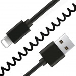Obrzok produktu Gembird USB synchronizan a nabjac pirlov kbel pre iPhone,  1, 5 m,  ierny