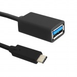 Obrzok produktu Qoltec Cable USB 3.1 type C male | USB 3.0 A female | 0.2m