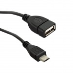 Obrzok produktu Qoltec Cable USB OTG 2.0 A female | Micro USB B male | 0.2m
