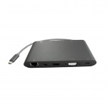 Obrzok produktu Qoltec Docking Station USB 3.1 CM  /  3xUSB 3.0 AF + HDMI + VGA + RJ45 + SD + PD