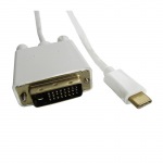 Obrzok produktu Qoltec DisplayPort Alternate mode USB 3.1 CM  /  DVI M | 4Kx2K | 1m