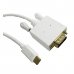 Obrzok produktu Qoltec DisplayPort Alternate mode | USB 3.1 type C male | VGA male | 1080p | 2m