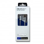 Obrzok produktu Qoltec Cabel Lightning  /  USB | MFI | strengthened | 1.5m | Silver