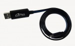 Obrzok produktu FLOWING LED USB CABLE - micro USB cable for mobile devices,  LED light status