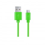 Obrzok produktu Esperanza EB172G Kbel Micro USB 2.0 A-B M / M 0.8m,  zelen