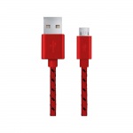 Obrzok produktu Esperanza EB175RB Kbel Micro USB 2.0 A-B M / M,  opeten,  1.0m,  erven