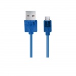 Obrzok produktu Esperanza EB184B Kbel Micro USB 2.0 A-B M / M 1.0m,  modr