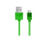 Obrzok produktu Esperanza EB184G Kbel Micro USB 2.0 A-B M / M 1.0m,  zelen