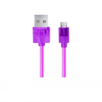 Obrzok produktu Esperanza EB184V Kbel Micro USB 2.0 A-B M / M 1.0m,  fialov