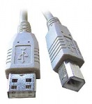 Obrázok produktu kábel USB 2.0, A na B, 1m