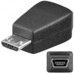 Obrzok produktu Redukcia USB Mini 5 PIN(F) - Micro USB(M)