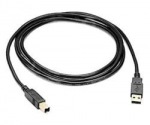 Obrzok produktu Kbel USB 2.0 typ A-B, 0.5m, ierny