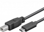 Obrzok produktu kbel USB 3.1 konektor C / male - USB 2.0 konektor B / male,  1.0m