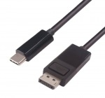 Obrzok produktu kbel 2m redukcia USB 3.1 konektor C / male - DisplayPort,  rozlenie 4K*2K@30Hz