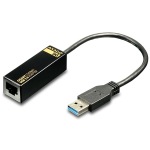 Obrzok produktu AXAGO ADE-SG USB3.0 - Gigabit Ethernet 10 / 100 / 1000 adaptr