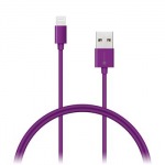 Obrzok produktu CONNECT IT Wirez COLORZ kbel Apple Lightning - USB,  1m,  fialov