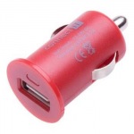 Obrzok produktu CONNECT IT InCar COLORZ nabjaka do auta 1xUSB 2, 1A,  erven