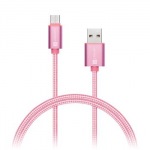 Obrzok produktu CONNECT IT Wirez Premium Metallic USB-C (Type C) - USB,  rose gold,  1m